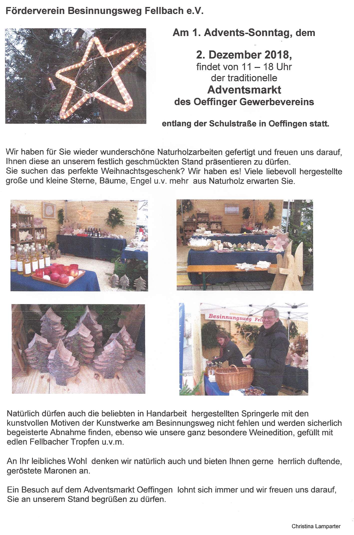 181202 Adventsmarkt Einladung