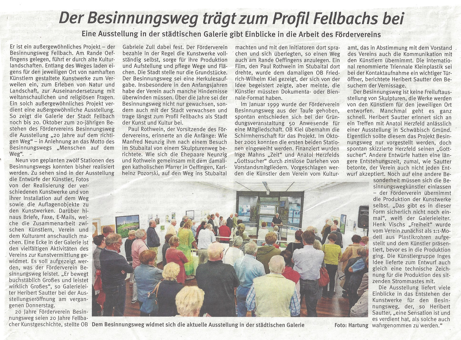 190919 Stadtanzeiger Ausstellungserffnung