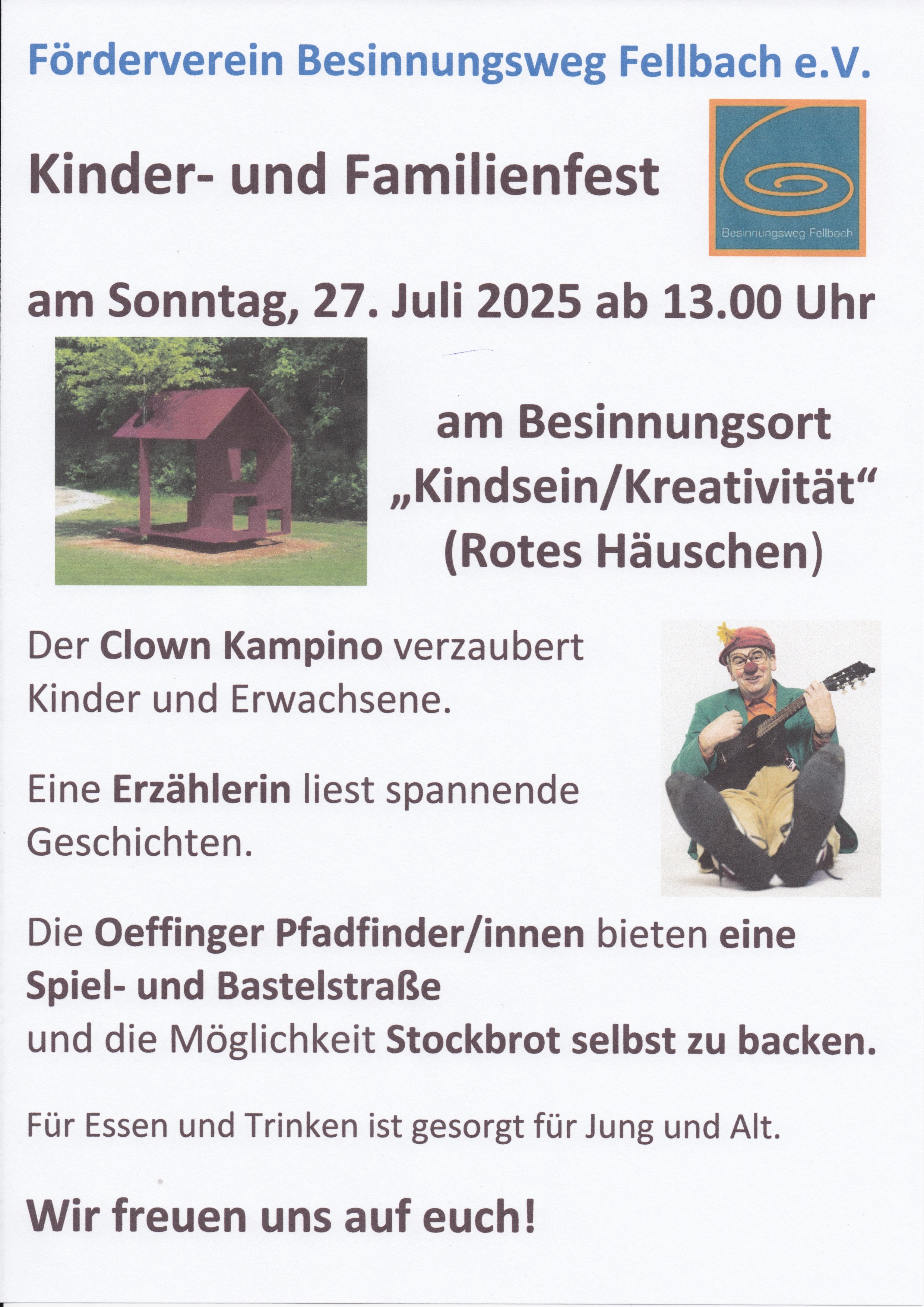 250727 A4 Einladung Kinder und Familienfest