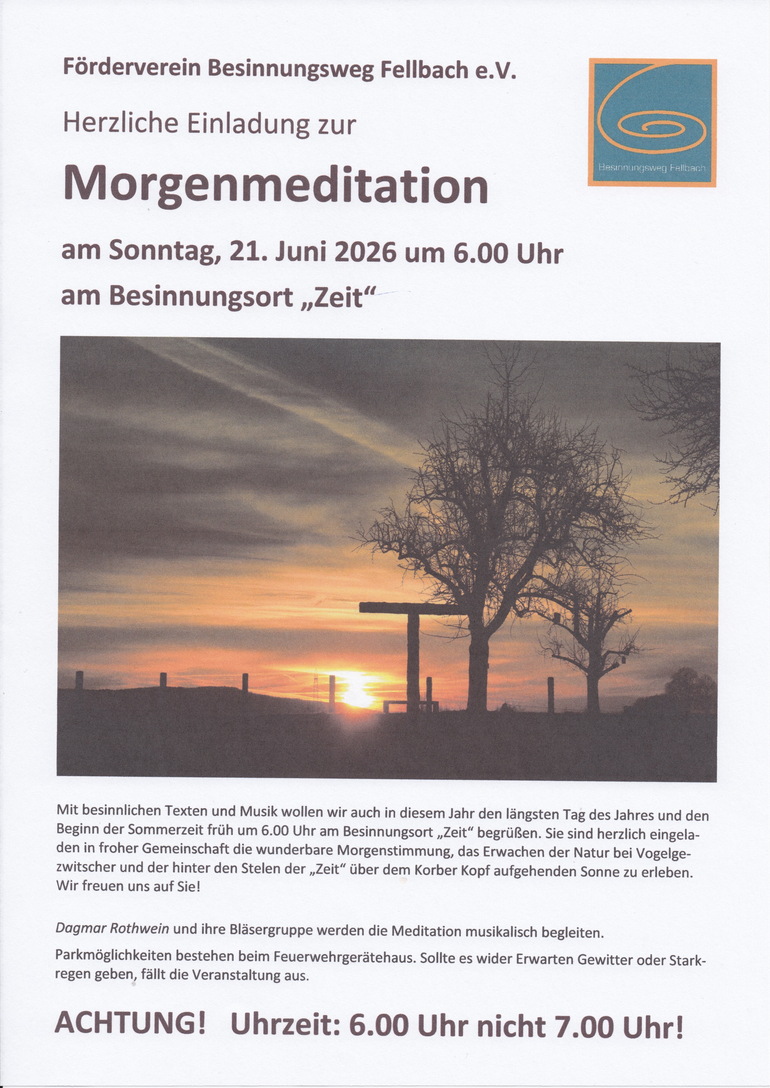 260621 Einladung Morgenmeditation